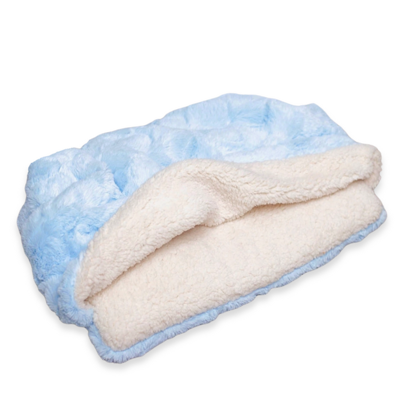 Minky Sherpa Pocket Dog Bed