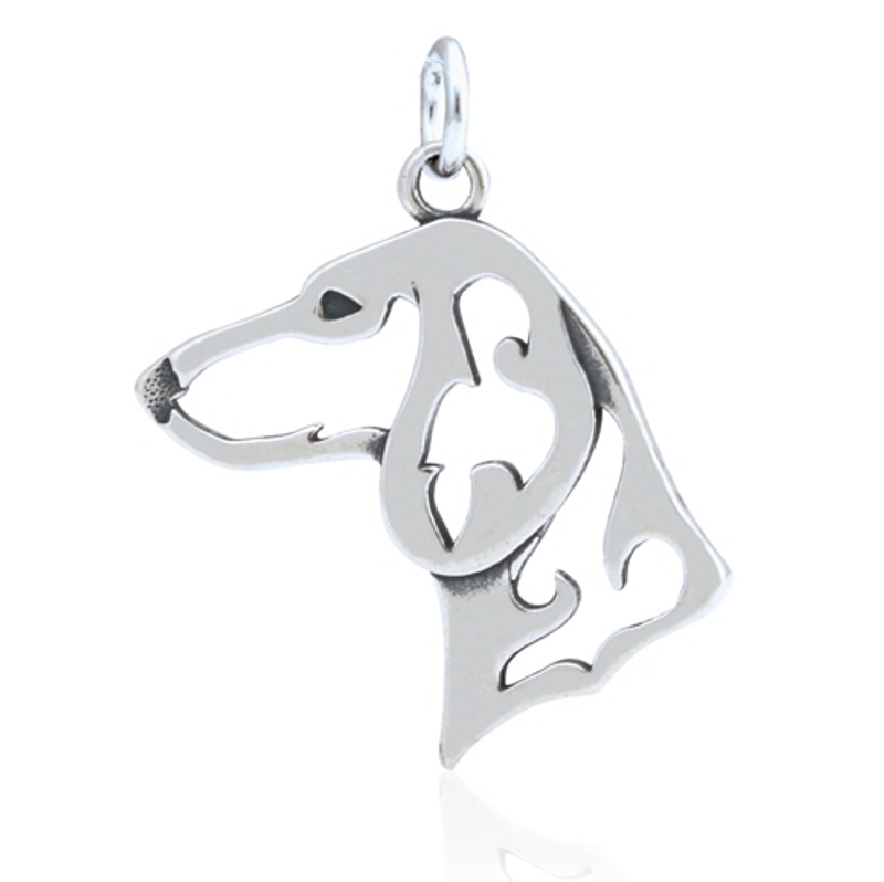 Dachshund Sterling Silver Necklace