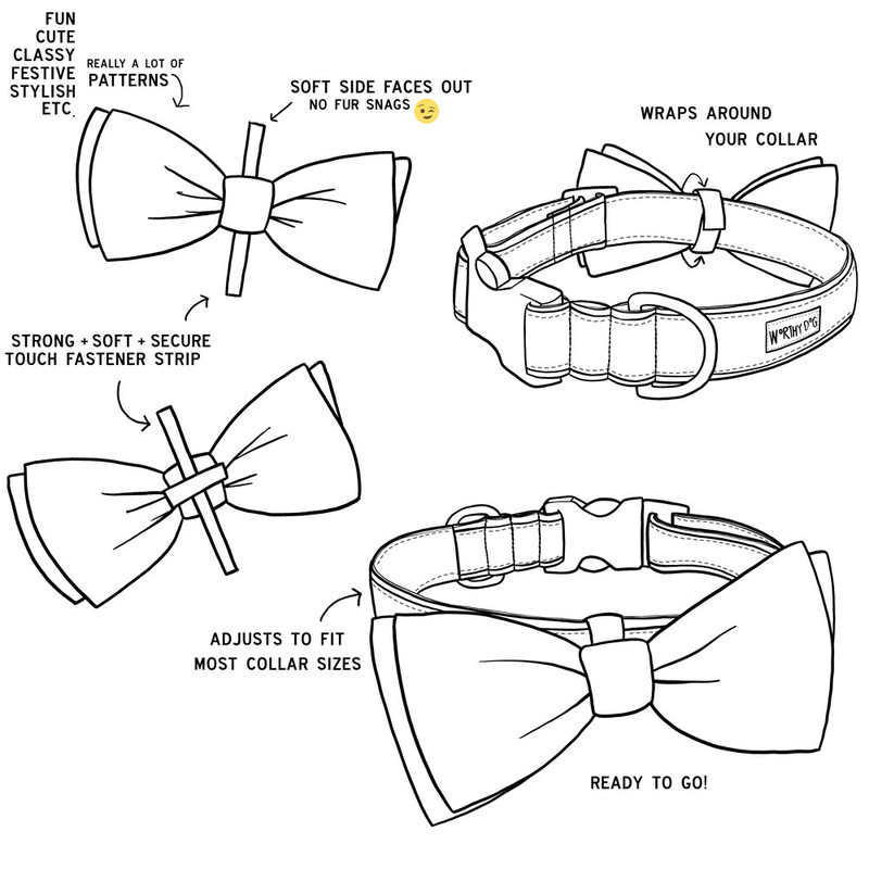 Emoji Bow Tie What's Up Dox