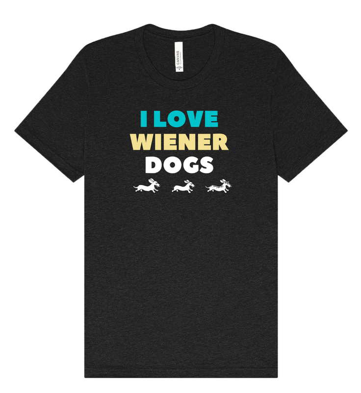 I Love Wiener Dogs T-Shirt