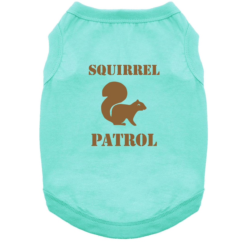 Squirrel Patrol Dog Tank T-Shirt