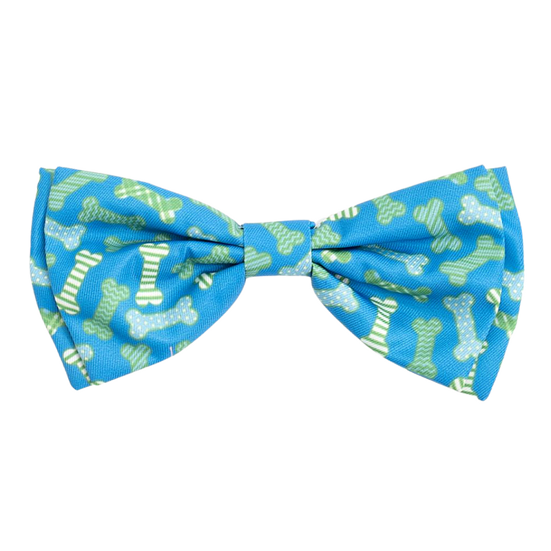 Preppy Bones Dog Bow Tie