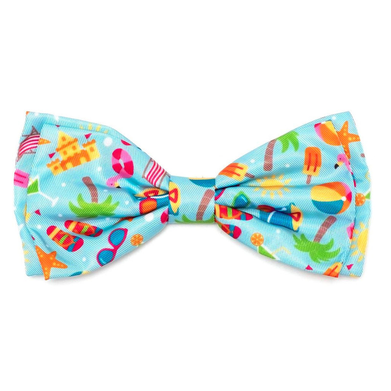 Life's a Beach Dog Bow Tie