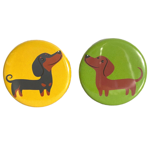 Dachshund Buttons - What's Up Dox