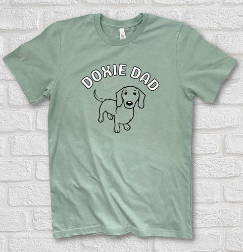 Dachshund dad shirt on sale