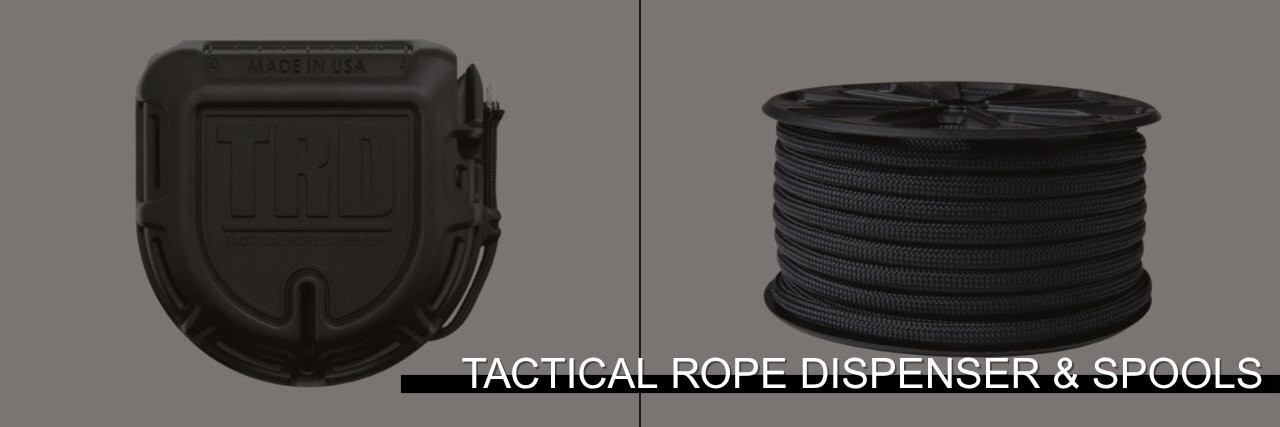 Tactical Rope Dispenser and Spools