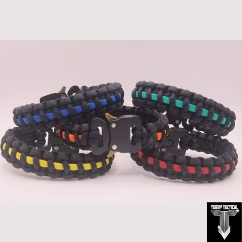 Tubby Tactical Thin Line Bracelet