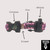 Tubby Tactical Patterns Basic Survival Bracelet