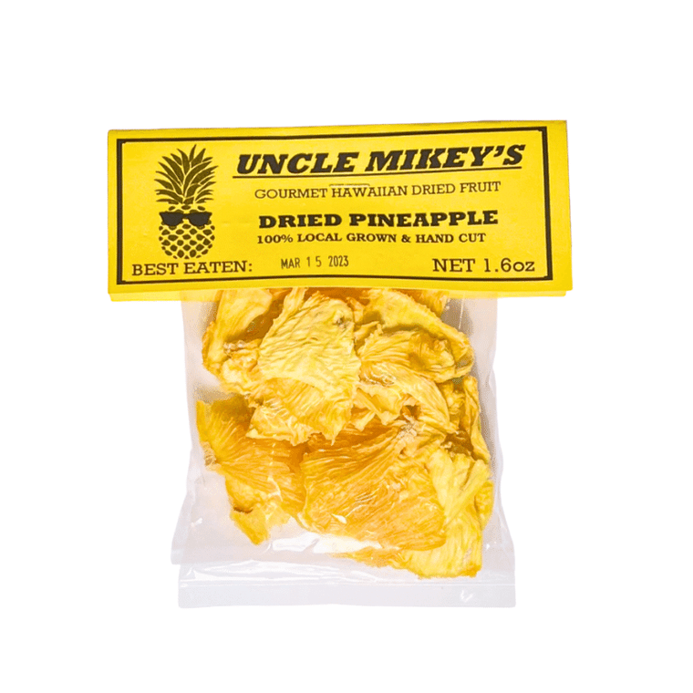 Dried Hawaii pineapple