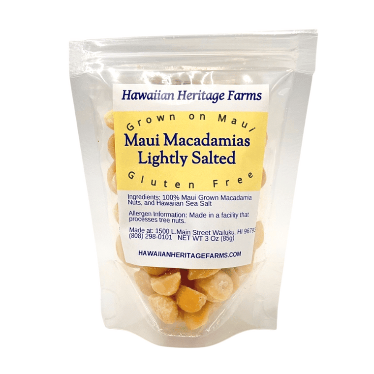 lightly salted macadamia nuts from maui