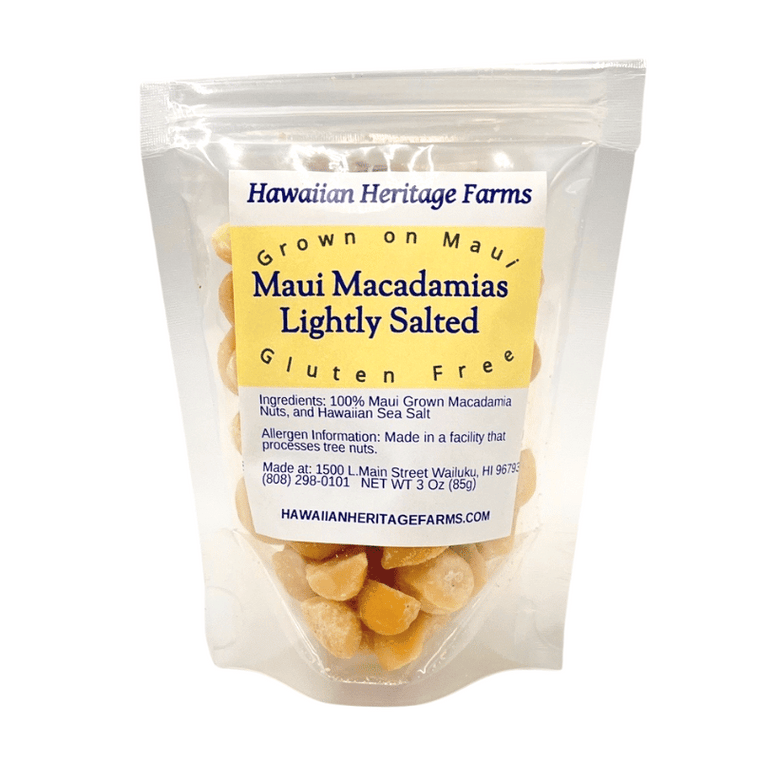 Maui Macadamia Nuts - Honey Roasted – Kumu Farms Maui