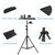 Laptop Projector Tripod Stand Adjustable Height Notebook Floor Stand Portable Computer DJ Equipment Holder Mount