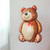 1PCS Big 3D Happy Heart Love Bear Foil Balloon Wedding Valentine's Decoration Birthday Toys Baloon