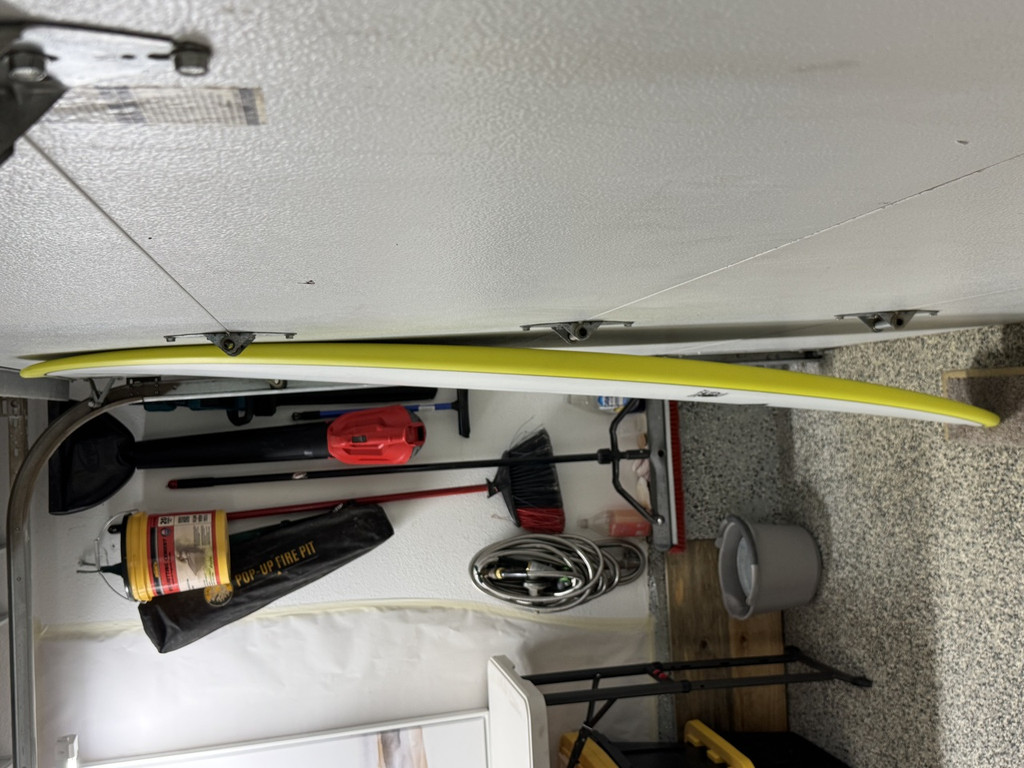 6'5" New "Crazy Pill" Yellow Rails Midlength Funboard Egg Surfboard