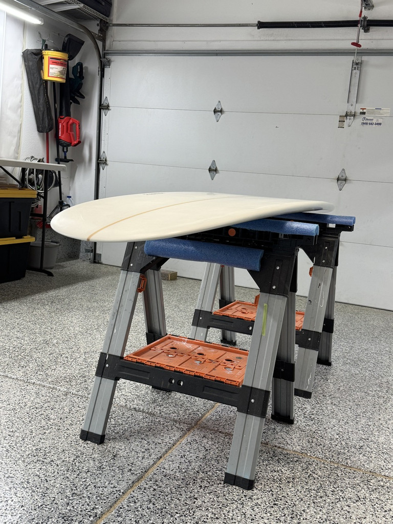 9'0" New "Mental Case" High Performance Longboard Surfboard - Red/Black Claw