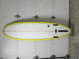6'5" New "Crazy Pill" Yellow Rails Midlength Funboard Egg Surfboard 6'5" New "Crazy Pill" Yellow Rails Midlength Funboard Egg Surfboard