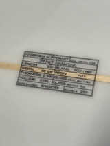 9'0" New "Mental Case" High Performance Longboard Surfboard - Red/Black Claw