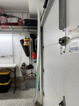 9'0" New "Mental Case" High Performance Longboard Surfboard - Green/Blue Claw