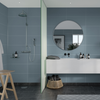 Fibo Contemporary Dusty Blue Tile Wall Panel