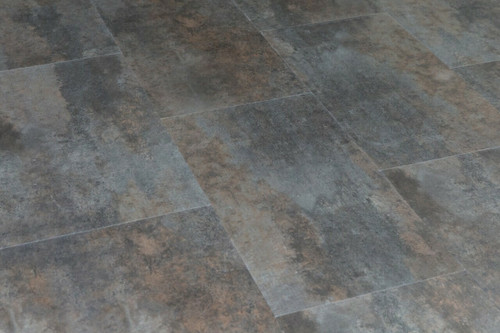 Bronze Slate Luxury Vinyl Tile Flooring Sample