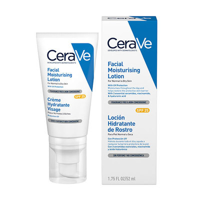 Cerave loción de rostro SPF25+