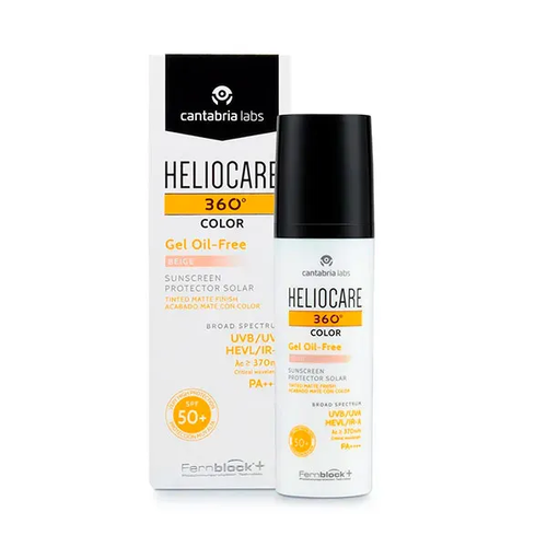 Heliocare 360º color gel oil-free SPF 50+ (beige / bronze / bronze intense)