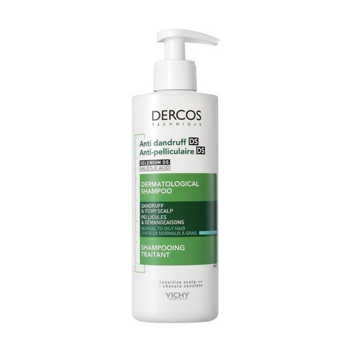 Dercos champú anticaspa cabellos grasos 400 mL