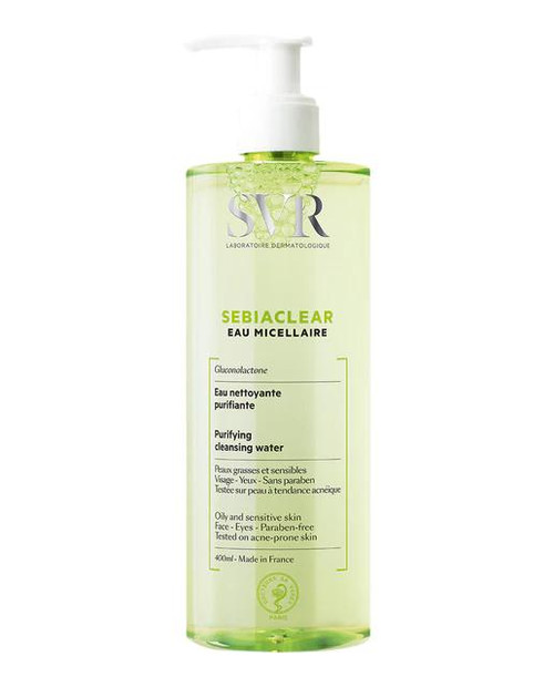 Agua micelar sebiaclear eau micellaire 400 mL SVR