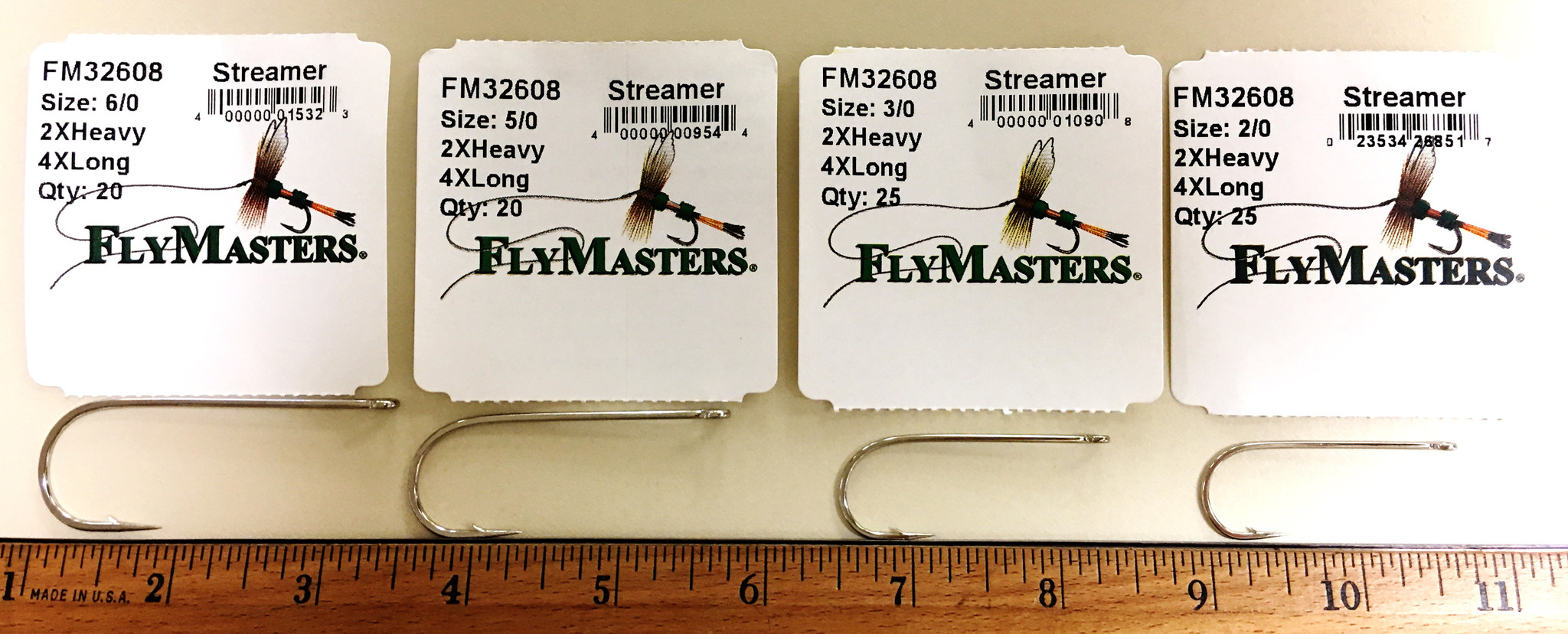 FlyMasters Big Game Streamer Hooks by Mustad - FlyMasters of Indianapolis