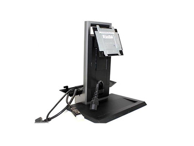 Dell 1905fp monitor stand for 7737708302-0A, compatible with Dell monitors, black metal design.