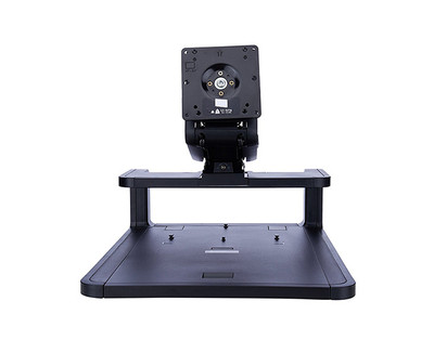HP Adjustable Display Stand in Black for AW663UT#ABA, compatible with HP monitors, adjustable height and angle.