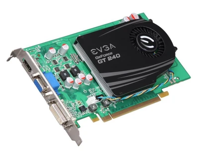EVGA GeForce GT240 1GB DDR3 128-bit DVI VGA HDMI PCI-E Video Card for Gaming