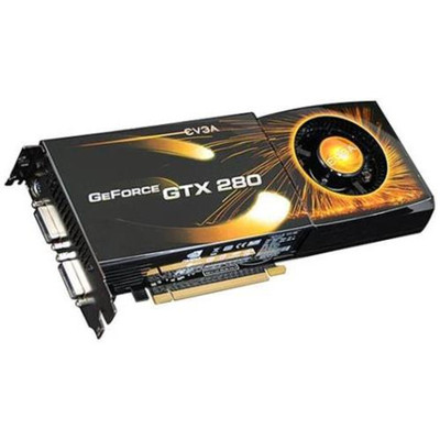 EVGA GeForce GTX 280 SuperClocked 1GB GDDR3 Video Card for SLI Compatible Gaming Setup