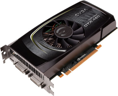 EVGA GeForce GTX 465 1GB GDDR5 Graphics Card for PCI Express - Dual DVI/mini HDMI - 01G-P3-1465-B3 - Gaming Video Card