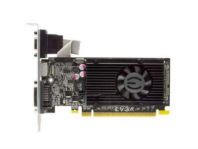 EVGA GeForce GT 520 1GB DDR3 Graphics Card for Low Profile PCI Express 2 x16 Slots