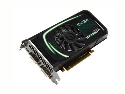 01G-P3-2056-B1 - EVGA GeForce GTX 550 TI FPB 1GB GDDR5 PCI Express 2.0 Dual DVI/ Mini HDMI SLI Ready Video Graphics