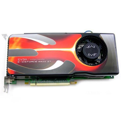 EVGA e-GeForce 8800 GT AKIMBO 1GB Graphics Card, Dual DVI/HDTV/S-Video Out, SLI Supported, PCI Express 2 x16, HDCP Ready
