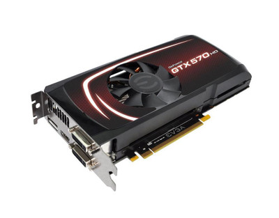 EVGA GeForce GTX 570 HD 1280MB Video Card for PCI Express - Compatible with DVI/ HDMI/ DisplayPort - SKU: 025-P3-1579-B1