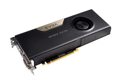 EVGA GeForce GTX 770 2GB GDDR5 PCI Express Video Card Dual DVI/HDMI/DisplayPort - SLI Compatible - Gaming Graphics Card