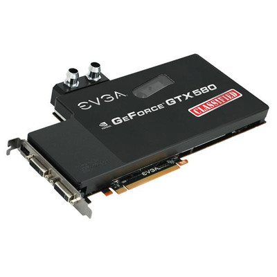 EVGA GeForce GTX 580 Classified Hydro Copper 3GB GDDR5 Video Graphics Card for SLI Support