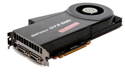 EVGA GeForce GTX 580 Classified Ultra 3GB GDDR5 Video Graphics Card for Dual DVI/ EVBot Connector/ SLI Support