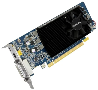 Sapphire Radeon HD 7750 1GB GDDR5 128-bit PCI Express 3 Video Graphics Card for Gaming