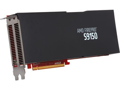 AMD FirePro S9150 16GB GDDR5 512-Bit PCIe 3.0 Passive Cooler Graphics Card for Servers