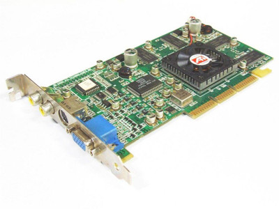 ATI Radeon X300 64MB Video Graphics Card S-Video VGA AGP - Compatible with ProLiant DL360p Gen8 Servers