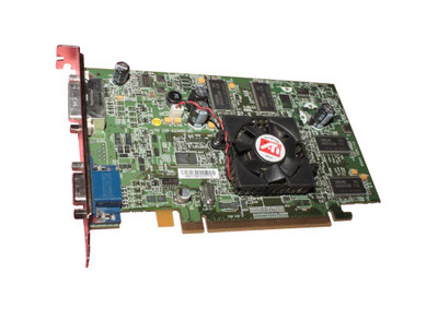 ATI Radeon X300 128MB PCI Express Graphics Card with DVI/VGA/TV Outs - Compatible with ProLiant DL360p Gen8 servers