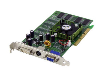 EVGA e-GeForce FX5500 128MB Video Graphics Card for S-Video/ DVI-I - Compatible with ProLiant DL360p Gen8 Servers