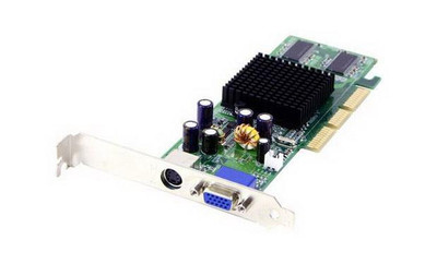 EVGA GeForce MX4000 128MB DDR 64-bit Low Profile AGP 4X/8X Video Graphics Card for Gaming Servers
