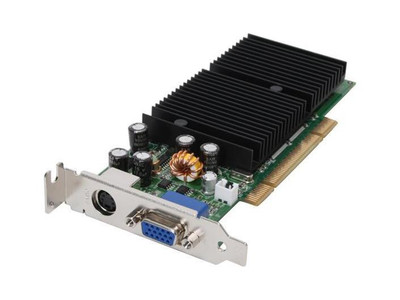 EVGA GeForce FX 5200 128MB DDR PCI Graphics Card Low Profile-Compatible with D-Sub/S-Video-Out-128-P1-N298-RX