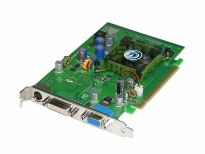 EVGA GeForce 6500 128MB DDR 64-bit PCI Express x16 Graphics Card for Gaming Servers