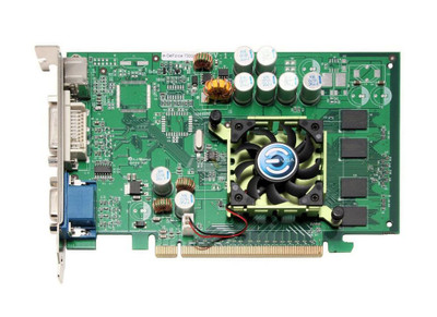 EVGA e-GeForce 7300 GS 128MB GDDR2 Video Card for PCI Express x16 - SKU 128-P2-N431-KR - Graphics Card for Gaming